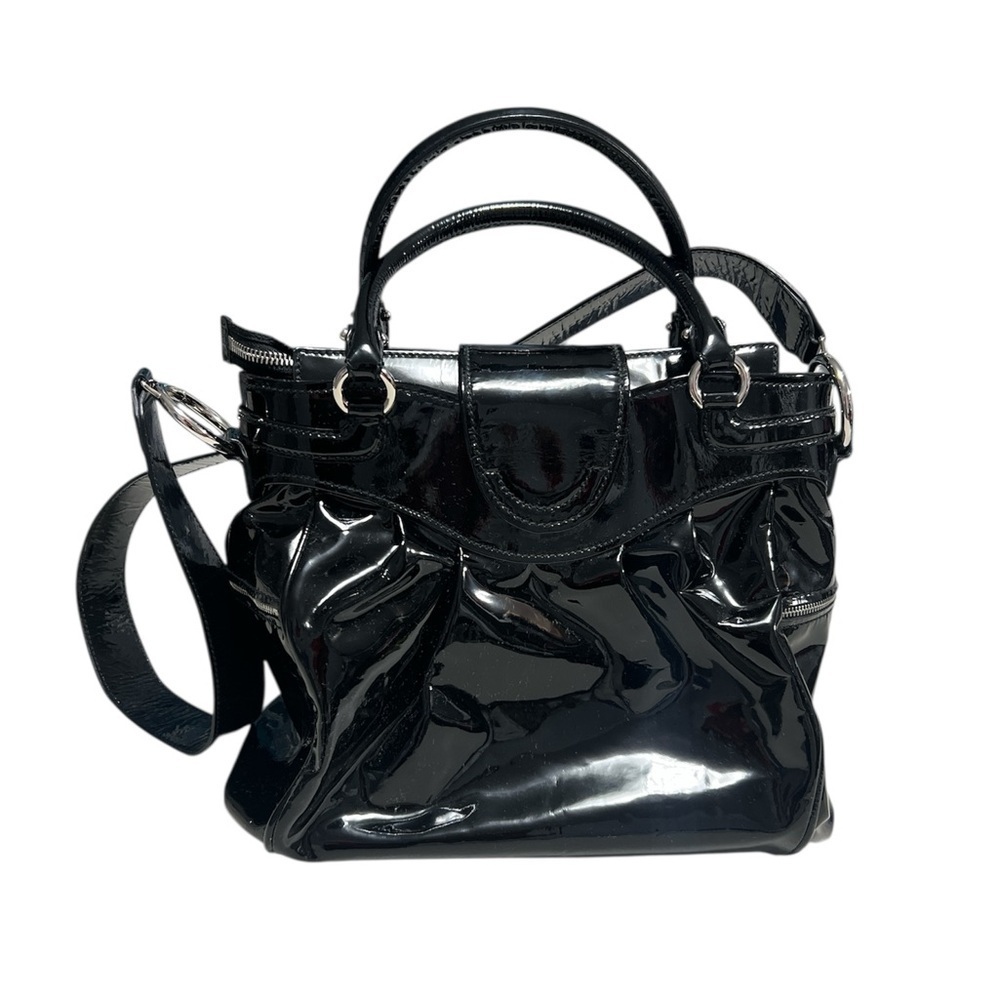 SALVATORE FERRAGAMO Patent Leather Bag - Picture 2 of 16